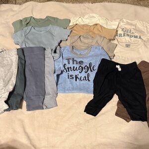 Baby Clothing Set with Graphic Tee